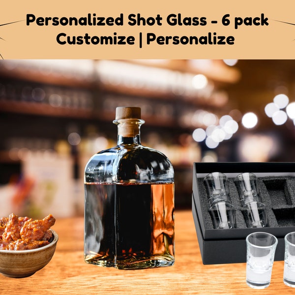 Shot Glass Box - Etsy