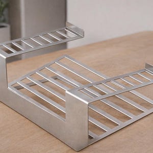 Metall Laptop Ständer - CNC Dateien, modernes geometrisches Design, DIY Computer Riser (digitaler Download)