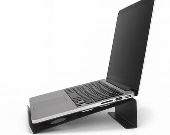 Modern Circular Laptop Stand Files – Cnc Laser Cut Dxf, Pdf (Digital Download)