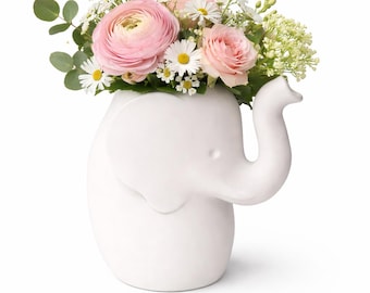 Baby Elephant Vase / Holder
