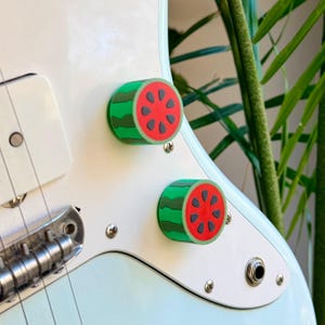 Watermelon Guitar Knob