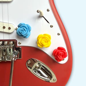 Rose Guitar Knob