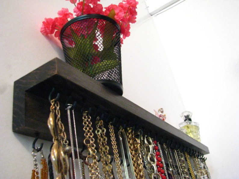 24 Jewelry Necklace Hanger Organizer 47 Hooks FAST Etsy