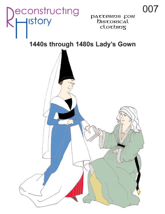 burgundian dress pattern Late 15th century burgundian gown