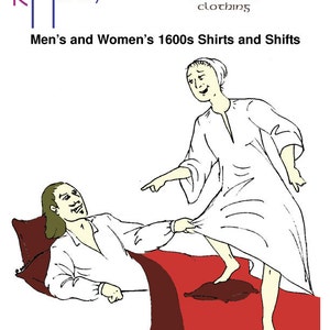 RH104 — quick print 1600s Shirts & Shifts pattern