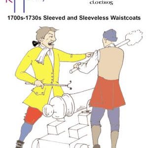 RH704 — quick print 1700s-1730s Pirate Waistcoats pattern