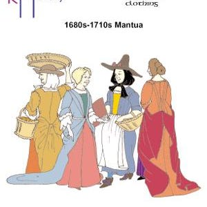 RH708 — quick print 1690s-1710s Mantua pattern