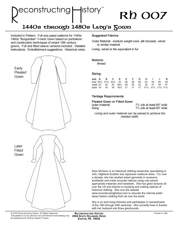 burgundian dress pattern Timeless V-Neck Maxi Dress with Godet Skirt Sewing Pattern [Alessandra] main image 1
