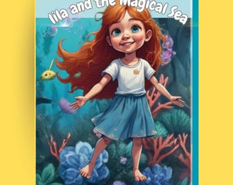 リラと魔法の海　子供向け絵本｜対象年齢：3～10歳｜印刷可能なPDF版（塗り絵付き）