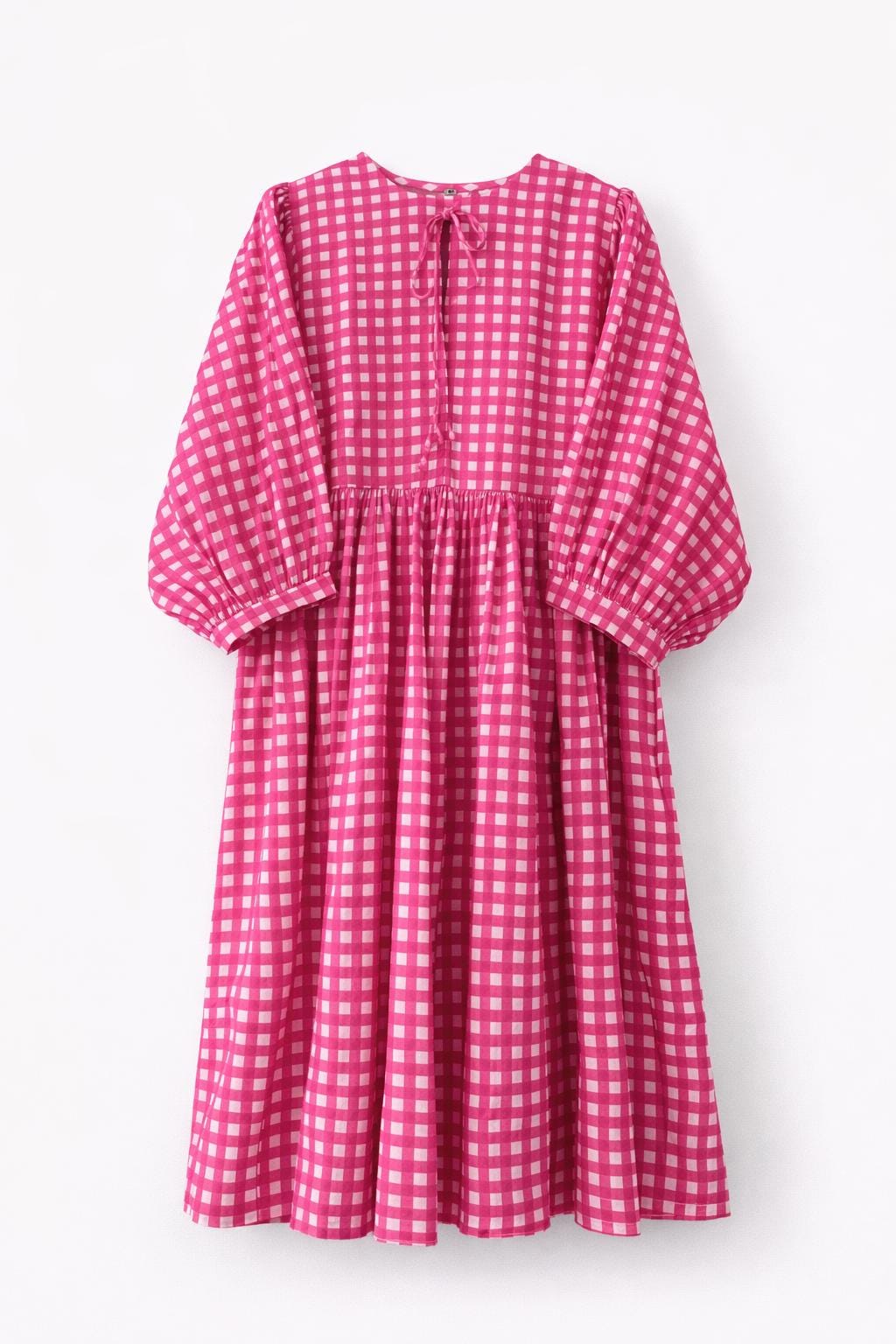 Pink Plaid Women Dress - Etsy