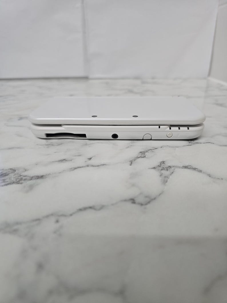 New 3DS XL/LL Rare Dual IPS White With Box and Accessories Region Free ...