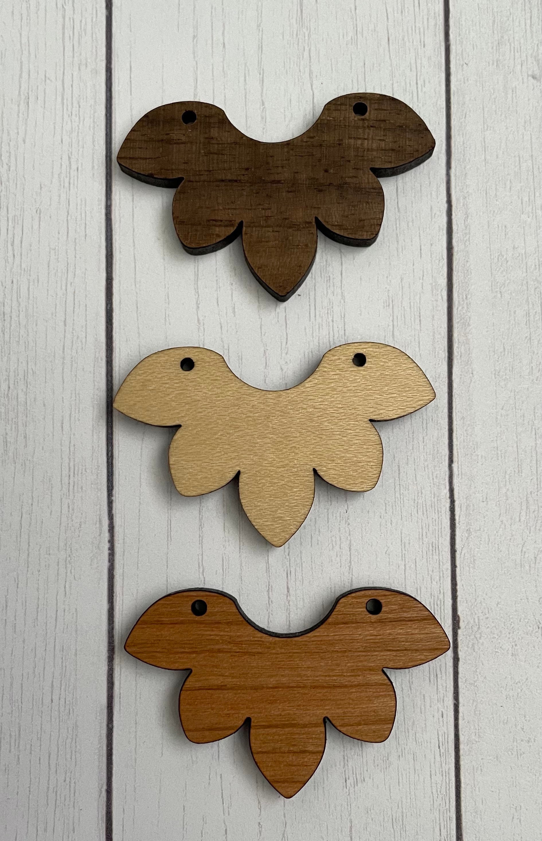 Half flower- Finished maple, cherry, sapele, white oak, and walnut wo…