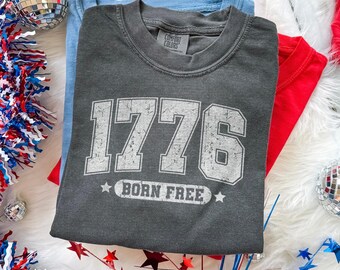 America 250 Years Of Freedom Shirt, Patriotic USA 250 Anniversary Tee, Vintage Independence Day 2026 Top, Comfort Colors® USA Gift Shirt