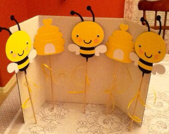 Cute Bee Party Centerpiece