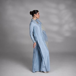 wrap dress cocktail Crinkle Foil In Teal Sapphire Gold BABARONI Stretch Satin Dusty Color:White Green 30OFFDRESS Classy and chic come