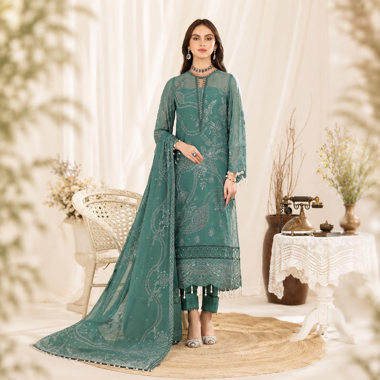 Pakistani 3 Piece - Etsy Canada