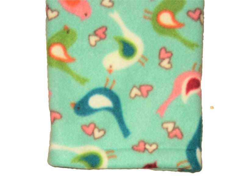 Birthday Gift Sleepover Party Christmas Gift Lounge Pants Birds and Hearts Fleece Pj Pants Toddler Pajama Bottoms Girls Pajama Pants