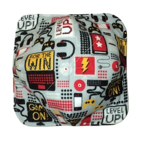 Bol confortable pour jeux vidéo, support pour assiette, coussin chaud/froid en flanelle matelassée, cadeau pour gamer