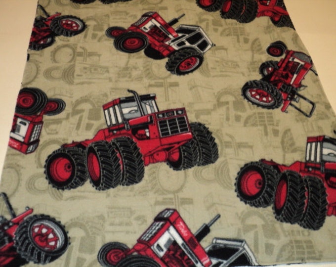 International Harvester Blanket. Ready to Ship. CHILD SIZE Minky and