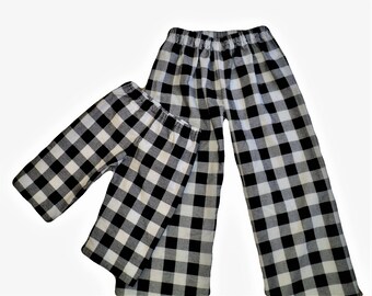 Buffalo Plaid Childrens Pj Pants Kids 