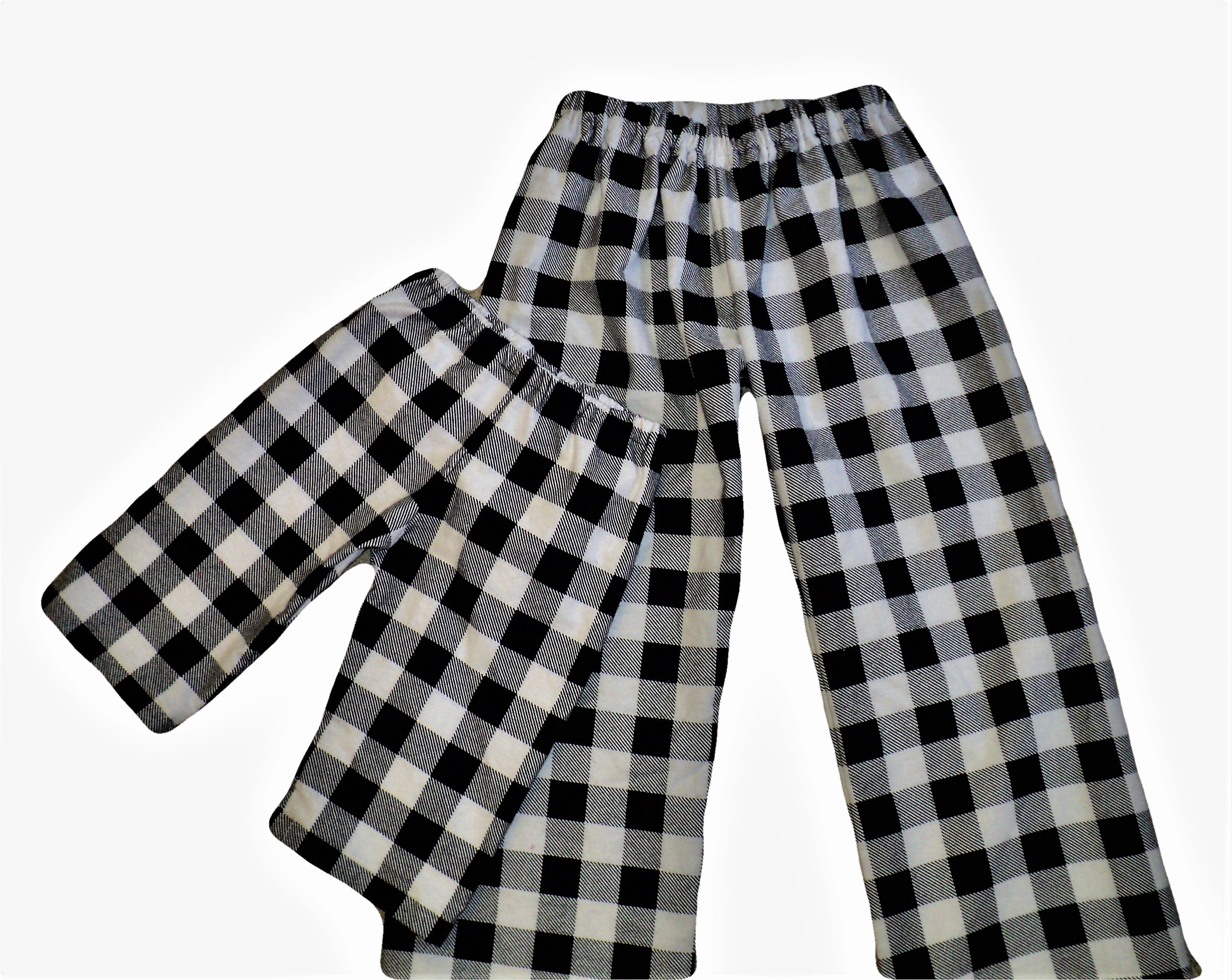 Buffalo Plaid Childrens Pj Pants Christmas Pajama Pants Kids Etsy