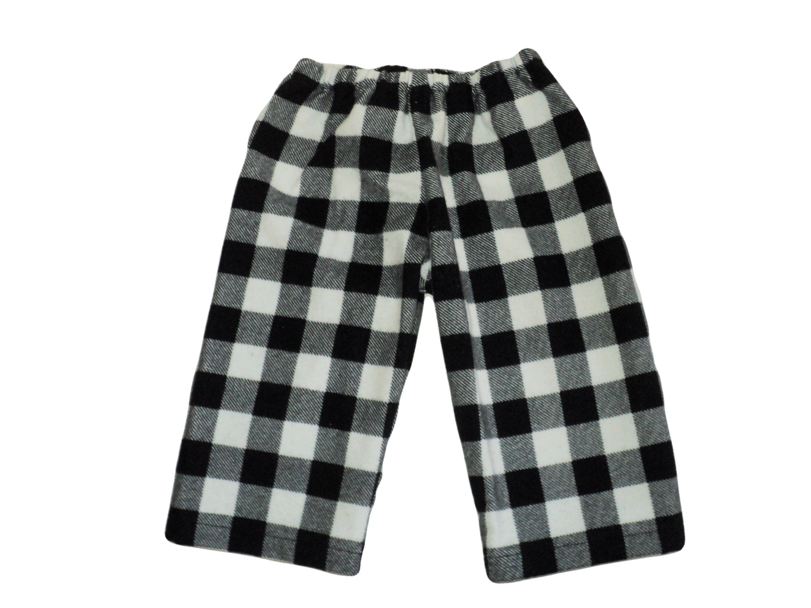 Buffalo Plaid Childrens Pj Pants Christmas Pajama Pants Kids Etsy