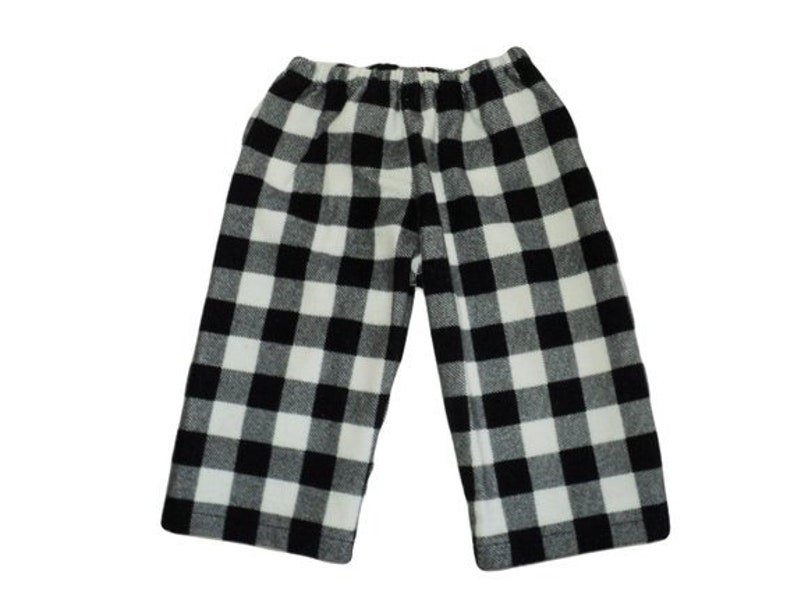 buffalo plaid pajama pants boys
