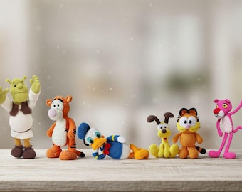 Amigurumi crochet patterns / Set / Collection