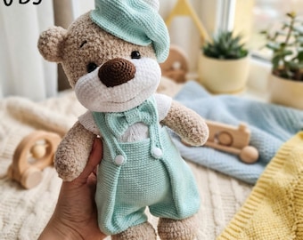 Patrón de crochet amigurumi: osito PDF