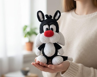 Amigurumi crochet pattern: Cat PDF