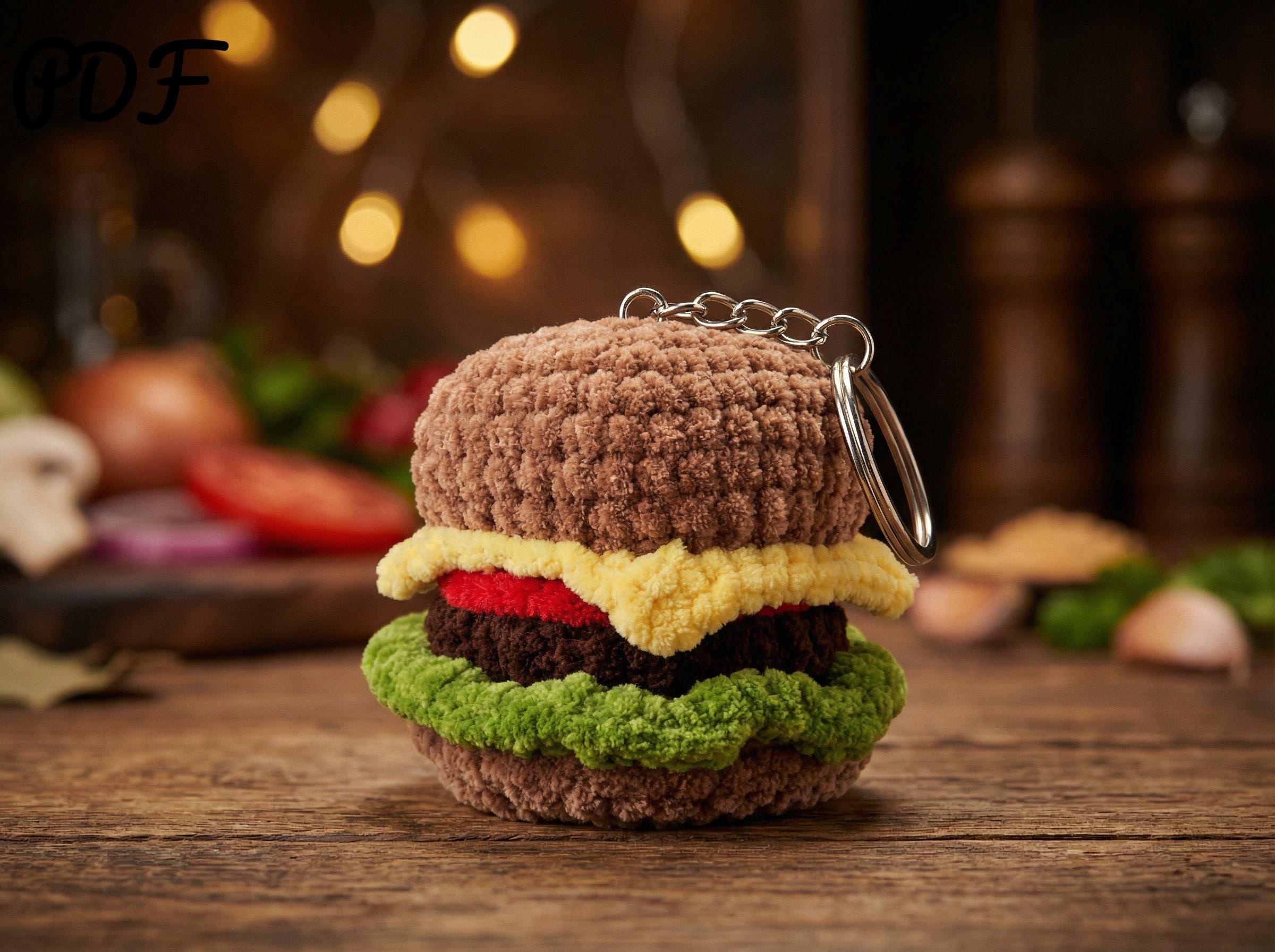 ハンバーガーキーホルダー - Etsy 日本