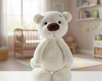 Patrón de crochet amigurumi: osito PDF
