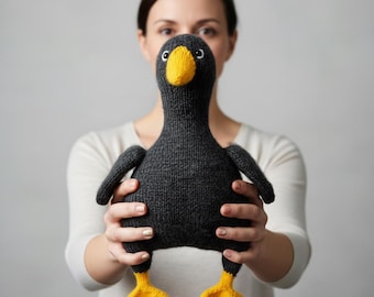 Patrón de punto para pájaros. PDF en inglés.