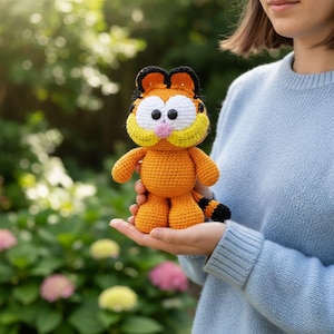Patrón de crochet Amigurumi: Gato