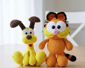 Patrones de crochet amigurumi: Seth Gato y Perro PDF