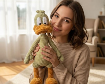 Patrón de crochet amigurumi: Pato