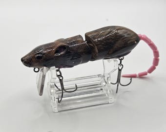 Swamp Stalker Rat Swimbbait: 8 cm, 14g Fiskedrag