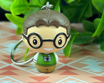 Llavero de Spider-Man Funko Pint Size Heroes hecho a mano / Figura de vinilo de Peter Parker de Marvel / Llavero giratorio / Lindo adorno para bolso de superhéroe