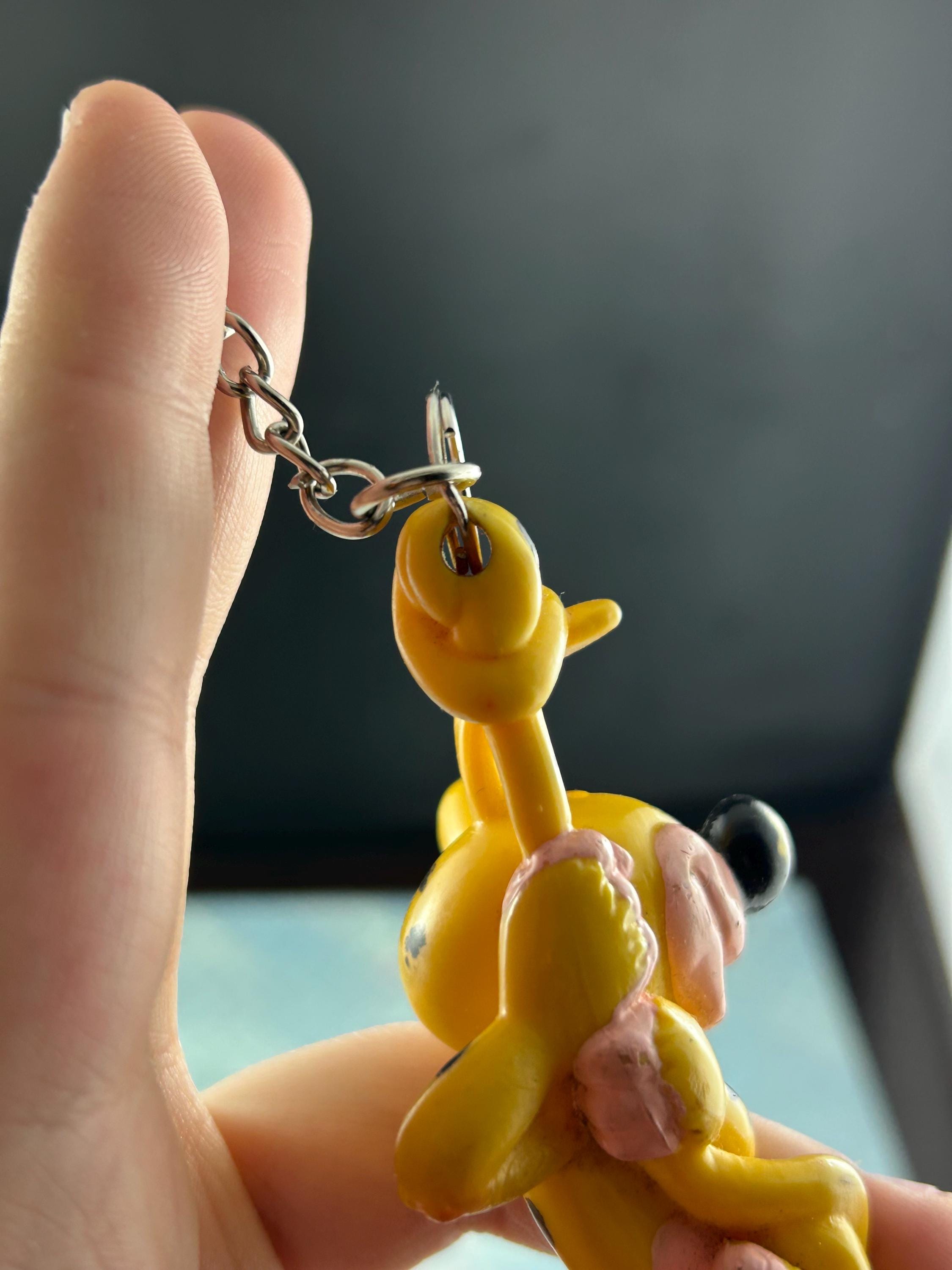 Vintage Marsupilami Keychain Applause Brand 1990s Cartoon Character Key ...