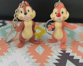 Disney's Chip 'n Dale Rescue Rangers Toy Keychains – Upcycled Best Friends Accessories