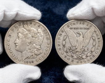 1889-CC Morgan Silver Dollar Rare Carson City U.S. Collectible Coin