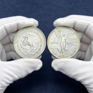 1982 Mexico Libertad 1 Onza zilveren zeldzame Mexicaanse munt verzamelobject