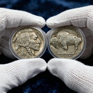 1937-D Three Legged Buffalo Nickel Rare US Error Coin Collectible Numismatic Investment