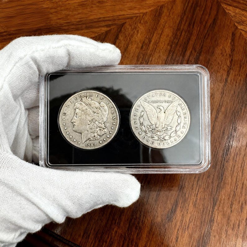 1889-CC Morgan Silver Dollar Carson City Mint Rare Collectible US Coin Liberty