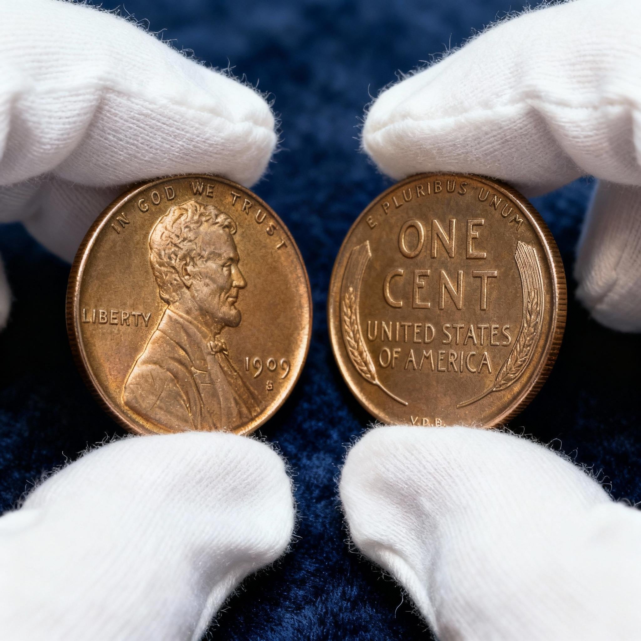 One cent 1909 vdb - Etsy 日本