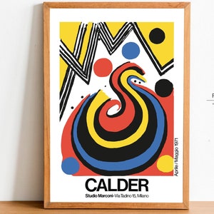 Calder poster - Etsy 日本
