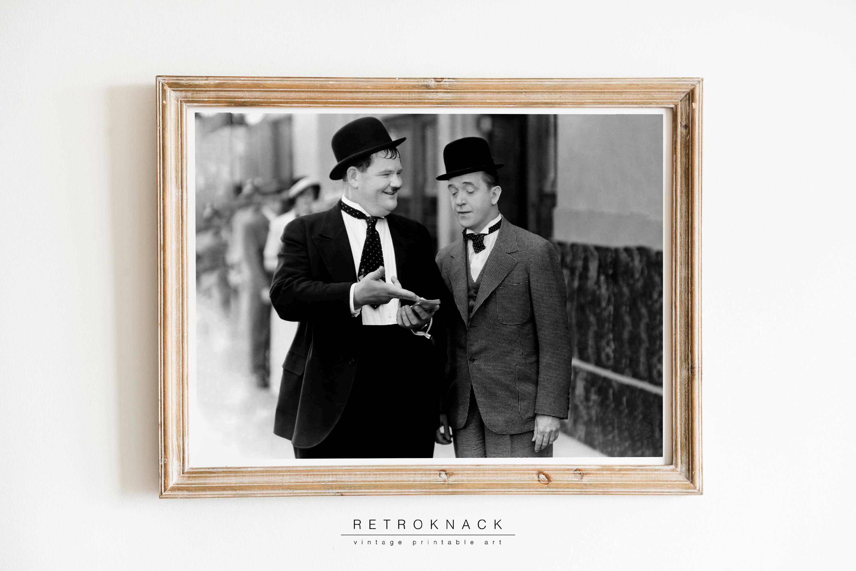 Vintage laurel hardy - Etsy 日本