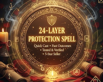24 Layer Protection Ritual | Spiritual Shield | Energetic Defense | Aura & Space Protection