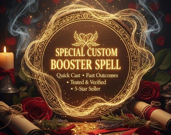 Personalized Booster Ritual | Custom Energy Alignment