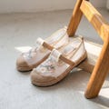 Embroidered Mesh Fisherman Shoes for Women, Breathable Linen Sole Mary Jane Flats, Summer Slip On Mules, Lightweight Vacation Shoes product logo